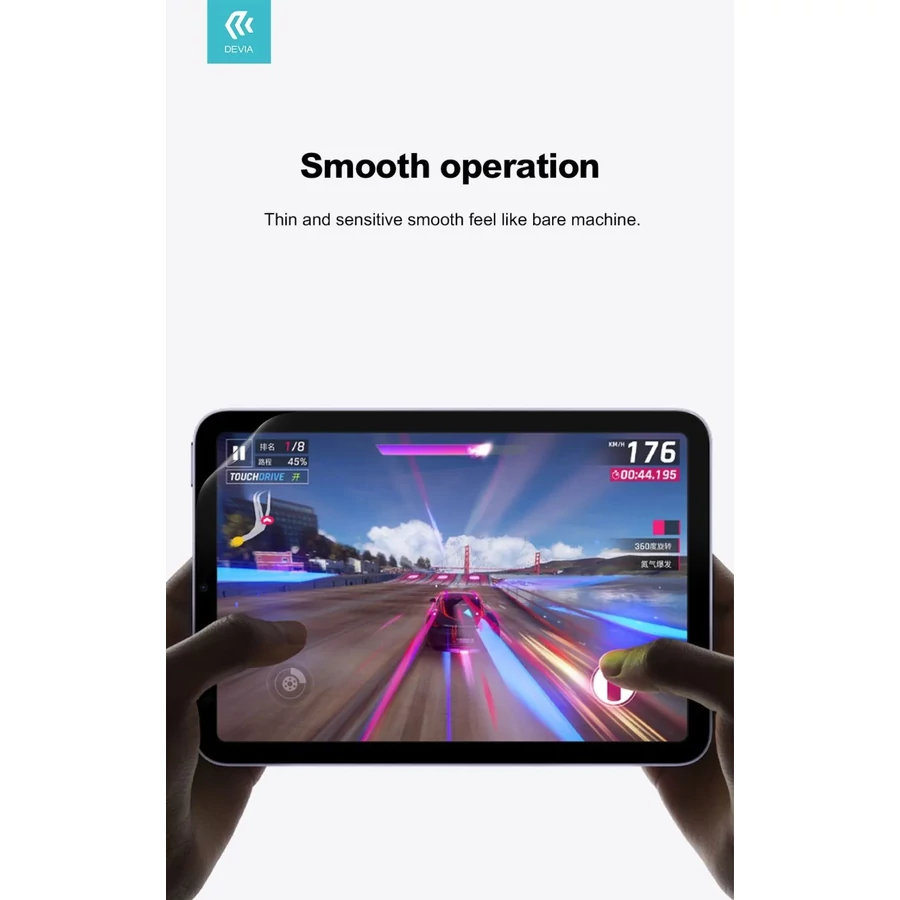 Devia Tab – Átlátszó tablet fólia (11" méretig)